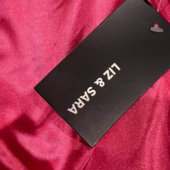 Pink satin dress NWT - Picture 3 of 5